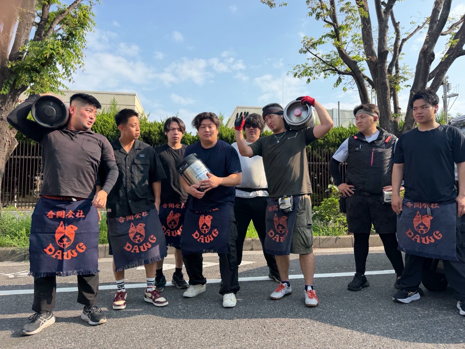 集まったドライバーたち